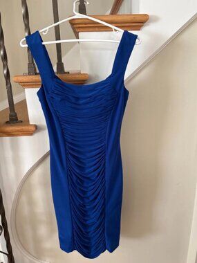 Cache Blue Bodycon Dress - Size 2